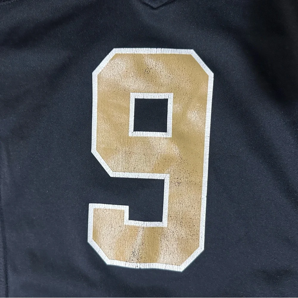 Nike Boys New Orleans Saints Drew Brees Home Jersey Sz Medium‎